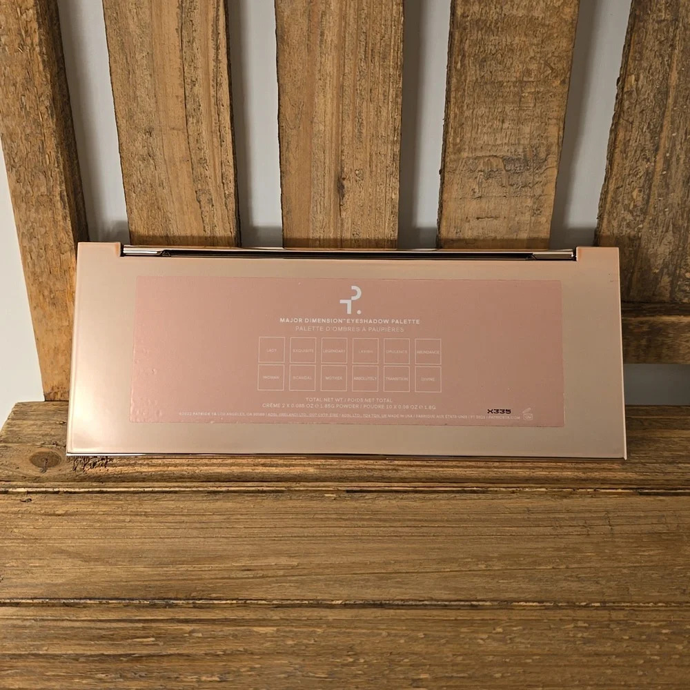 NIB Patrick Ta Major Dimensions Eyeshadow Palette - Picture 3 of 3